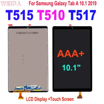 Preizkušen LCD zaslon Za Samsung Galaxy Tab 10.1 2019 T510 T515 T517 SM-T515 SM-T510 LCD-Zaslon, Zaslon na Dotik, Računalnike Skupščine