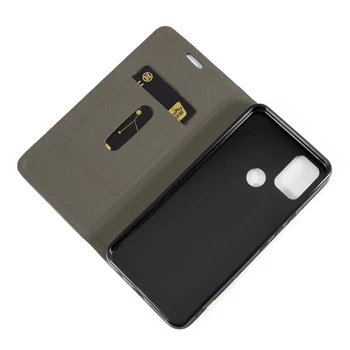 PU Usnje Denarnice Primeru Za Umidigi A7 Pro Poslovni Telefon Primeru Za Umidigi A9 Pro Knjige v Primeru Mehke Silikonske Zadnji Pokrovček