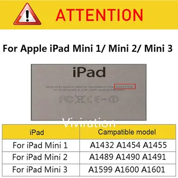 PU Usnje Stojalo Cover Za Apple iPad Mini 1/ Mini 2/ Mini 3 7.9