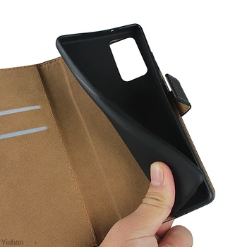Pu Usnjena torbica za Samsung Note 20 Ultra Retro Zaščitni Tulec, Pokrovček Ohišje za Samsung Galaxy Note 10 Plus 8 9 GG