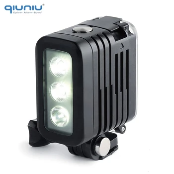 QIUNIU 50M Podvodno Potapljanje LED Luči Nepremočljiva Fill Light za GoPro Hero 8 7 6 5 4 za DJI Osmo Ukrepov za Canon DSLR Fotoaparati