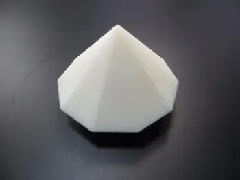 QT0046 3D Diamantno Obliko Silikonsko Plesni Plesni Smolo Obesek Nakit milo izdelava kalupa ročno gem milo Sveča kalupi