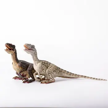 REBOR Paleontologije Dinozaver Zbirko 1:35 Velociraptor Nekaj Gunn / Rose Dinozaver Model za Ljubitelje Darilo