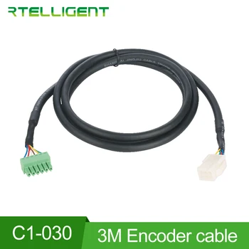 Rtelligent 1PC 3M Zaprte Zanke Koračnih motornih Koračnih Motornih Voznik kodirnik kabel energijo napajalni kabel podaljšek