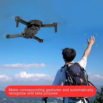S70PRO GPS 2020 Novi Mini Brnenje 4K 1080P HD Kamera, WiFi Fpv Zračnega Tlaka Višina Držite Črna Zložljiva Quadcopter RC Dron Igrača