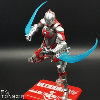SHF Anime Ultraman Tiga Supperman Oboroženih Hayata Shinjiro ULTRA-ZAKON PVC Dejanje Slika Zbirateljske Model Igrača 12 cm