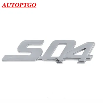 Siver Spredaj Zadaj Strani SQ4 Logo Grb Značko tovarniška ploščica Nalepko Nalepko Za Maserati Ghibli Quattroporte Levante Prtljažnik ali Kapuco