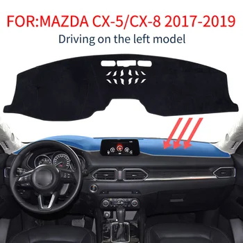 Smabee Dash Mat za Mazda CX-5 2017 2018 2019 2020 CX5 CX8 Pribor Non-Slip Dashmat nadzorni Plošči Pad Zajema Preprogo Sonce, Senco Mat