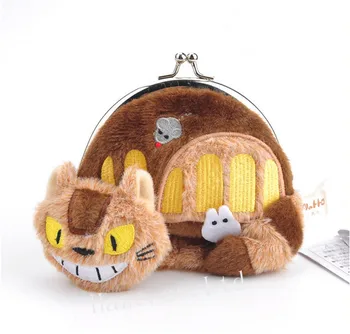 Studio Ghibli Moj Sosed Totoro Mačka Avtobus Plišastih Kovanec Torbico Vrečko