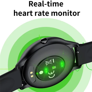 Telo Termometer Pametno Gledati Moški Ženske Krvni Tlak Kisika Monitor Fitnes Tracker Pazi Za Android IOS Nepremočljiva Smartwatch