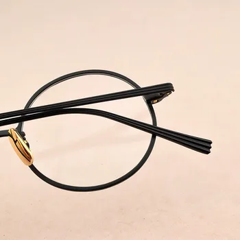 Titan, modna blagovna znamka, očala Žensk krog očal okvir moških optičnih očal okvir ženske Retro okviri za Moške nerd