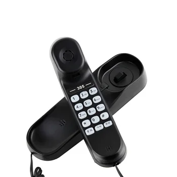 Trimline Strip Telefon - Telefoni za Starejše, Stenske Telefonske z ponovni klic, Premor, Flash Funkcijo za Domače Hotel
