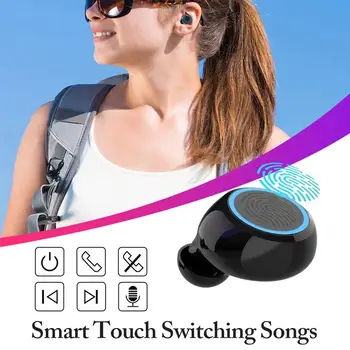 Tws Bluetooth Slušalke Led Digitalne Brezžične Bluetooth Slušalke M11 Nepremočljiva Bluetooth Čepkov za Xiaomi Samsung Apple Huawei