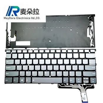 US/IND osvetljene tipkovnice Za LENOVO YOGA S940-14 S940-14IWL Laptop keyboad okvir s toplotno prevodnost SIVA 20T10936