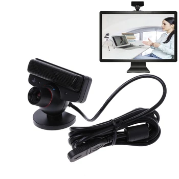 USB 2.0, 480P Oči Senzor Gibanja Kamera Z Mikrofonom Za Sony Playstation 3 PS3 Igra Sistem Vgrajen 4 Mikrofon Webcams