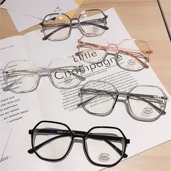 UVLAIK Modra Svetloba Očala Blokirajo Krog Računalnik Očal Okvir Moški Ženske Očala Črna Jasno Očala Okvirji za Očala