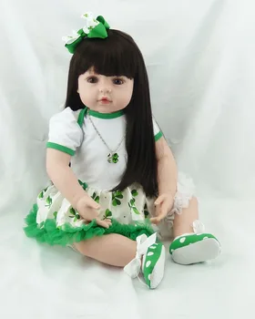 Velika velikost 60 CM prerojeni malčka silikonski prerojeni lutke dekle je dojenček rodi lutke otrok darilo bonecas brinquedos bebe lutka, ki so prerojeni