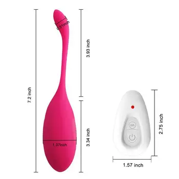 Vibracijsko Jajce Vibrator Sex Igrače za Odraslo Žensko Keglove Uresničevanje Kroglice Sex Shop Kitajske Vaginalne Kroglice Daljinski upravljalnik Vibrator