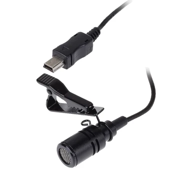 Visoka Kakovost Mini Mikrofon Profesionalni Mini USB Zunanji Mikrofon Mikrofon S Sponko za GoPro Hero 3/3+