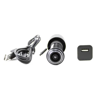 Vrata Oči Luknjo Varnosti 2mp HD 2.1 mm Objektiv Wide Angle FishEye CCTV Omrežja Mini Luknjo WifI Kamera P2P TF Kartica