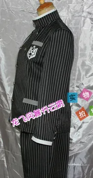Vroče Anime Danganronpa V3: Ubijanje Harmonijo Saihara Shuichi Cosplay Kostume Šolsko Uniformo Unisex Oblačila S-L Ali Po Meri-Kar Koli