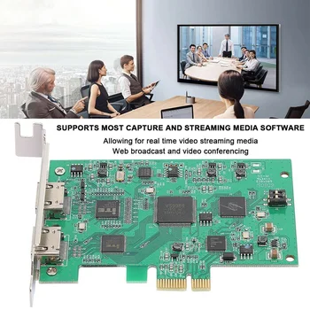 VROČE-PCI-E HDMI Video Capture Card 4K 1080P Diktafon za Preklop PS4 Eno