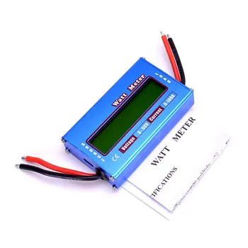 Watt Volt Amp Meter Wattmeter Visoko Natančnost Moči Meter RC Watt Meter Bilance Napetost Baterije Analyzer