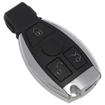 WhatsKey 3 Gumbi, Avto Ključ za Daljinsko Ključ Za Za Mercedes Benz 2000+ NEC&BGA Nadzor 433MHz