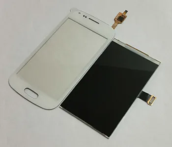 White / Black LCD Zaslon Zaslon +, Zaslon na Dotik, Računalnike Stekla, Senzor za Samsung Galaxy S DUO S7560 S7562