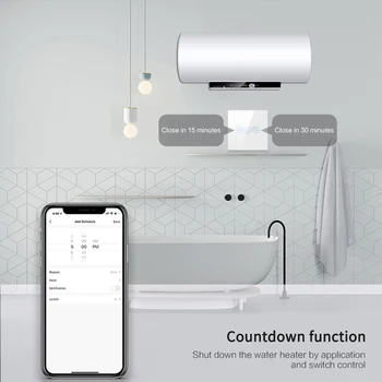 Wifi Kotel Smart Stikalo bojler Stikala pametni dom na Dotik Časovnik Glasovni Nadzor Google Doma , Alexa Echo Pika EU/ZDA