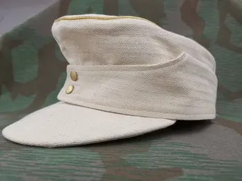 WW2 E. M. D nemški .M43 Častnik klobuk . HBT