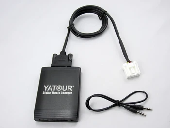 Yatour Car Audio za Mazda 2 3 6 RX8 CX7 MPV Poklon Digitalne Glasbe menjalec MP3, USB, SD, AUX Stereo Adapter Ytm06