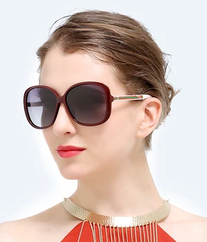 YUNSIYIXING Polarizirana ženska sončna Očala Metulj Modne blagovne Znamke sončna Očala Premaz Ogledalo Vožnje Očala Oculos de sol 3157