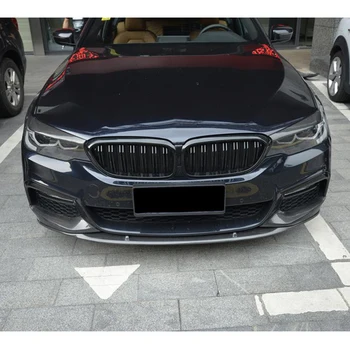 Za BMW serije 5 G30 G31 520i 530i 540i M Sport 2017 2018 2019 Ogljikovih Vlaken Sprednji Odbijač Lip Spojler Razdelilniki Predpasnik