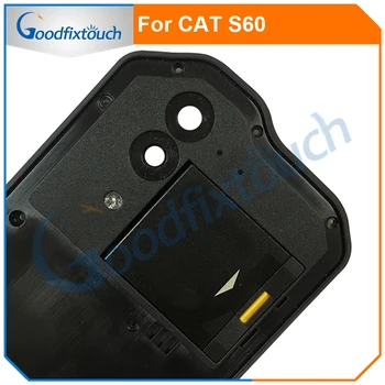 Za Caterpillar Mačka S60 S 60 Telefon Srednjega okvir Ohišje Črno Brez LCD rezervnih Delov Za Caterpillar Mačka S60 S 60 Sredini Okvirja