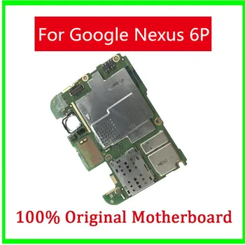 Za Huawei Google Nexus 6P Original Odklenjena Motherboard Mainboard S Polno Žetonov 32GB 64GB Logiko Odbor