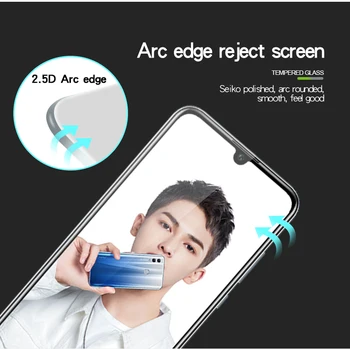 Za Huawei Honor 10 Lite 10lite stekla MOFi zaščitnik zaslon zaščitna spredaj barvni film Za Huawei P Smart 2019, kaljeno steklo