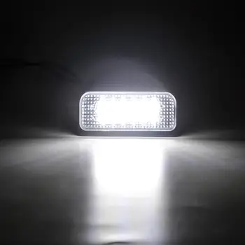 Za Mercedes BENZ E-CLASS W211 C-RAZRED W203 W219 SLK R171 Avto Zadaj bela LED tablice svetlobe število ploščo lučka