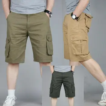 ZNG nove priložnostne hlače oblačila za moške, za moške poletne obleke multi-vrečah moške velikosti pet minut