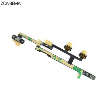 ZONBEMA 50pcs/veliko Visoko kakovostnih Novih Moči Na Off Gumb Glasnosti Stikalo Flex Kabel Zamenjava za iPad mini 2 3