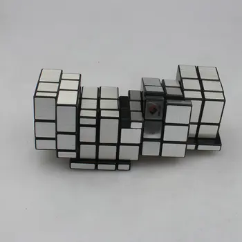 Čisto Nov CubeTwist Ogledalo Stolp #4 Cubo Magico Številne Barvne Nalepke Twist Puzzle Izobraževalne Igrače Darilo Igrača Brezplačna Dostava