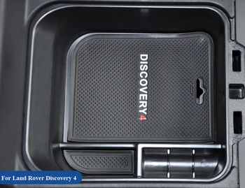 Črni Avto Centralne Škatla Za Shranjevanje Vrata Rokavice Armrest Organizator Polje Za Land Rover Discovery 4 2016 Posodo Imetnik Pladenj