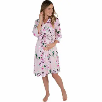 Žensk, Porodniškega Obleko Zdravstvene Nege Nightgown Dojenje Nightshirt Svoboden Sleepwear
