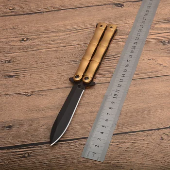 Žep Ne Robu Praksi noži Moda Preživetje zložljiva kamp lovski Noži Balisong usposabljanje na prostem EOS kuhinja Orodja